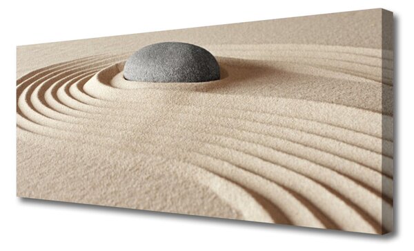 Tablou pe panza canvas Gresie Art Gri Galben