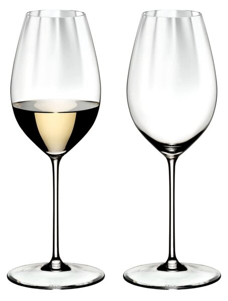 Set 2 pahare pentru vin, din cristal Performance Sauvignon Blanc Clear, 375 ml, Riedel