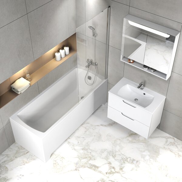 Ravak Classic II cada dreptunghiulară 170x70 cm alb CC51000000