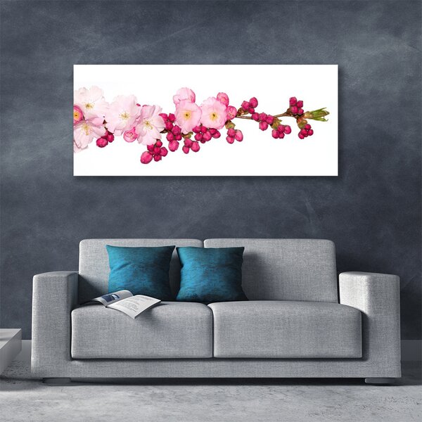 Tablou pe panza canvas Flower Branch Floral roz