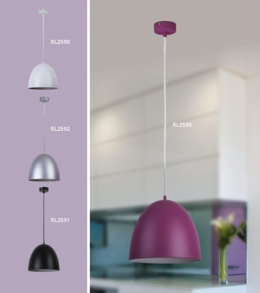 Rabalux 2592 - Lustra OLIVIA 1xE27/60W/230V