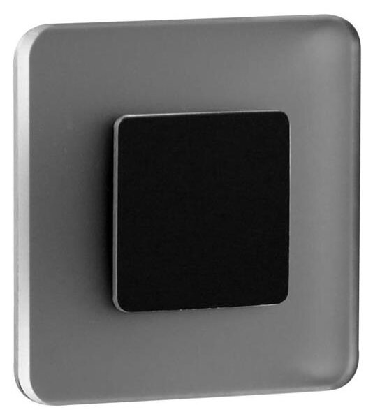 LDST SW-01-SC-BZ8 - LED iluminat scară SWIFT 8xLED/1,2W/230V negru mat
