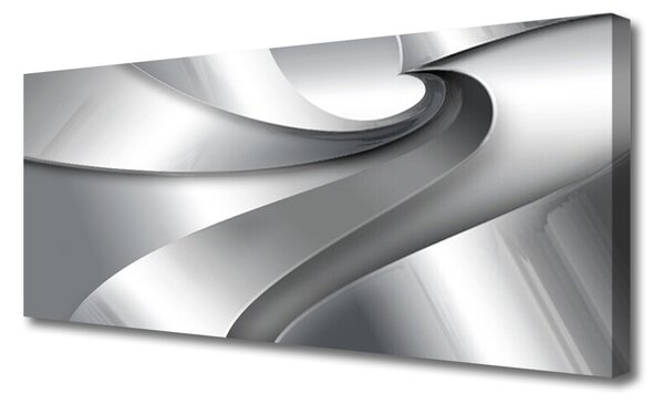Tablou pe panza canvas Abstract Art Art Silver Grey