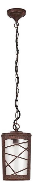 Rabalux 8758 - Lampă suspendată exterior PESCARA 1xE27/60W/230V IP44