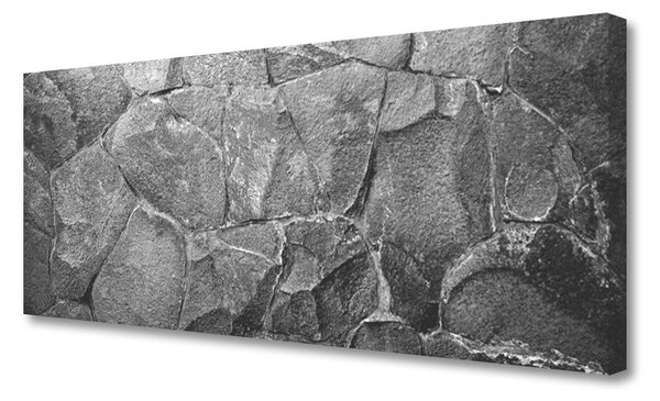 Tablou pe panza canvas Rocky Rocks Natura Gri Negru