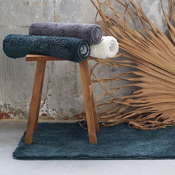 Sealskin Angora covor de baie 140x70 cm dreptunghiular alb 800118
