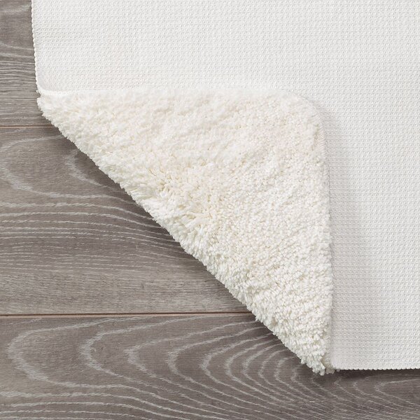 Sealskin Angora covor de baie 140x70 cm dreptunghiular alb 800118