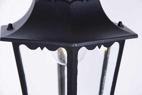 Kaja Lozana lampă suspendată exterior 1x60 W negru K-5006HCZARNY
