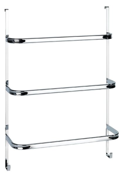 Suport pentru prosoape Wenko Towel Holder Chrome, 21 x 54 cm, argintiu
