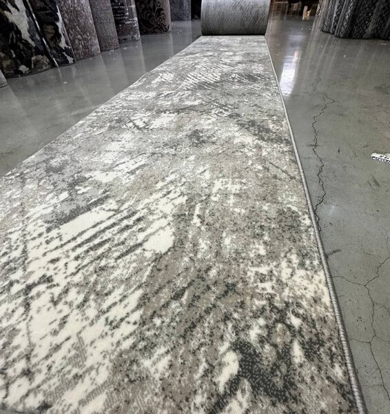 Traversa Festonata, Model Anny 33022 191, 115 cm, Crem Bej 115 x 200