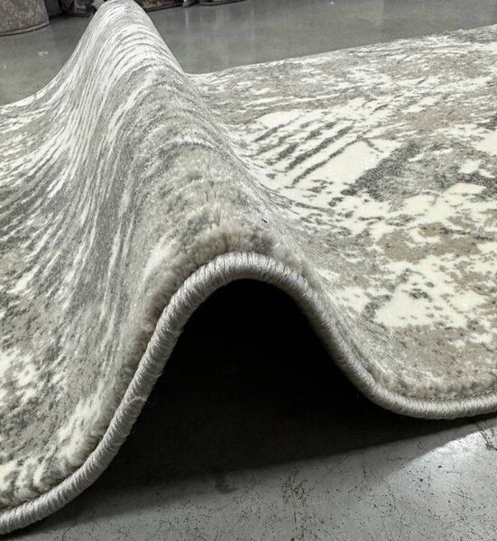 Traversa Festonata, Model Anny 33022 191, 115 cm, Crem Bej 115 x 200