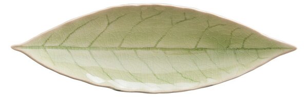 Platou mic din gresie ceramică Costa Nova Riviera, lungime 18 cm, verde