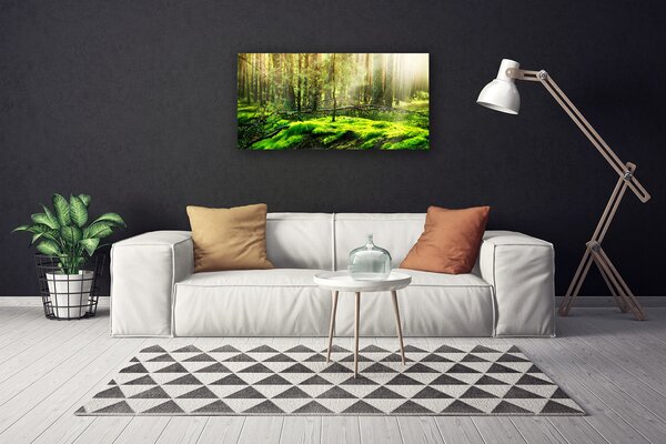 Tablou pe panza canvas Moss Natural Pădurea Verde