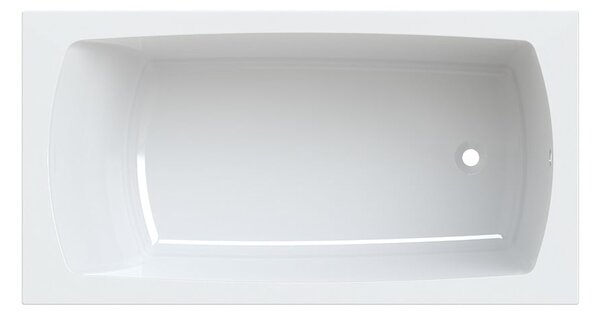 Hoesch Largo cada dreptunghiulară 170x75 cm alb 3707.010