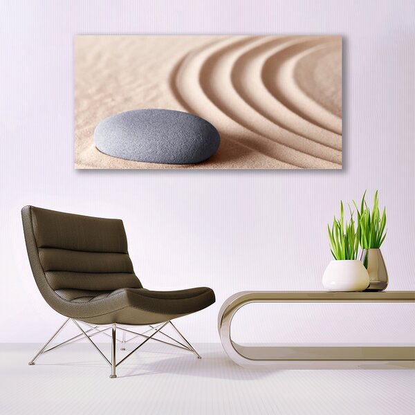 Tablou pe panza canvas Gresie Art Gri Roz