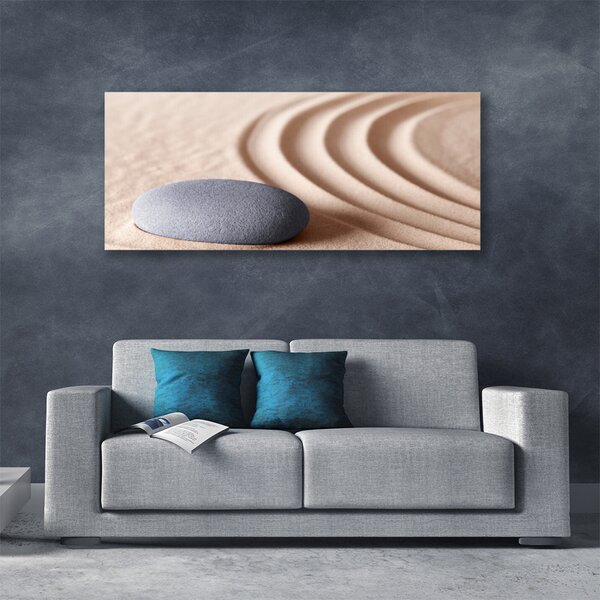 Tablou pe panza canvas Gresie Art Gri Roz