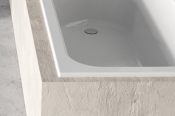 Ravak Chrome Slim cadă dreptunghiulară slim 160x70 cm alb C731300000