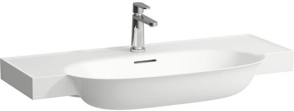 Laufen The New Classic lavoar 100x48 cm semicircular clasică-mobilier alb luciu H8138570001091