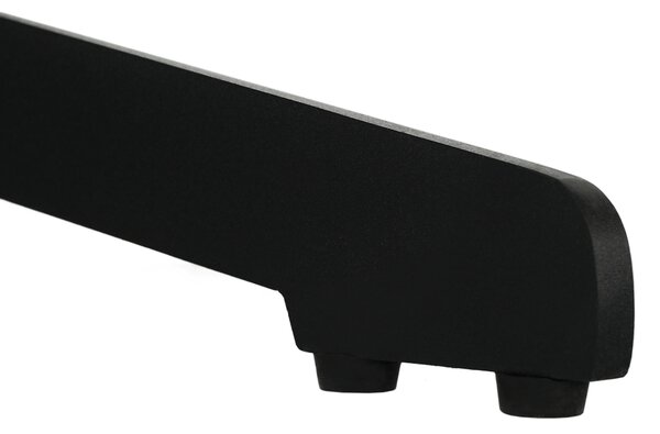 KONDELA Scaun pivotant de lux, cu model / negru, KAILAN