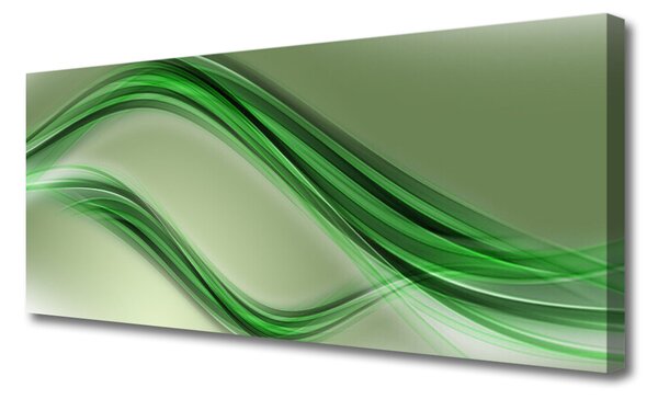 Tablou pe panza canvas Abstract Art Verde Gri