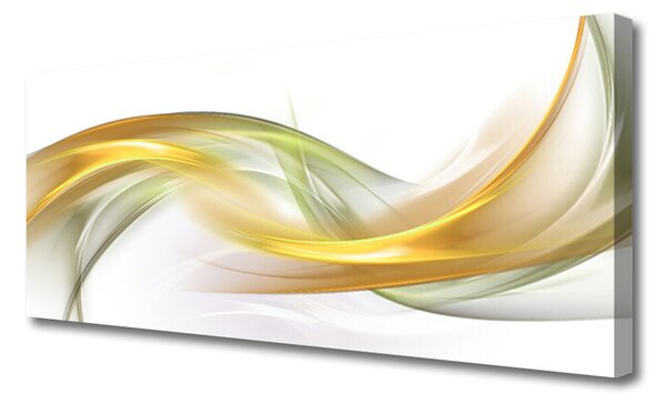 Tablou pe panza canvas Abstract Art aur galben