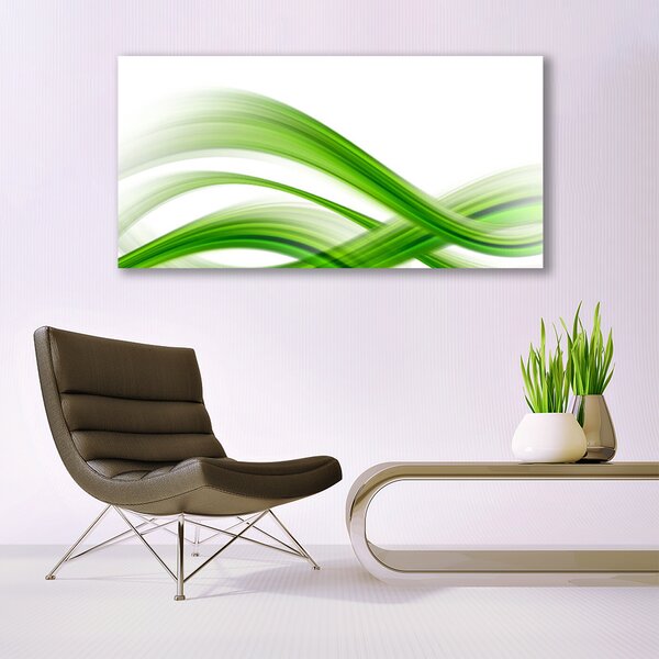 Tablou pe panza canvas Rezumat Arta verde