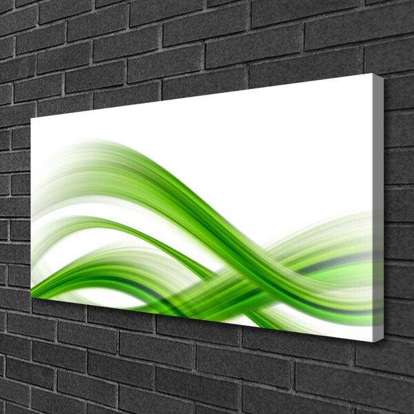 Tablou pe panza canvas Rezumat Arta verde