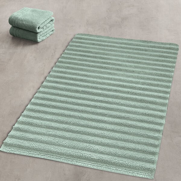 Kleine Wolke Yara covor de baie 100x60 cm dreptunghiular verde 9156685360
