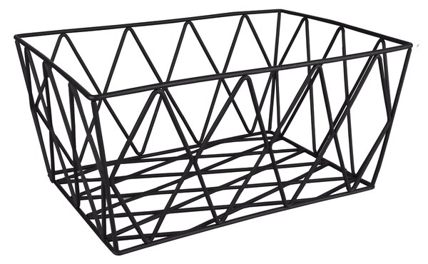 Kleine Wolke Slack coș de baie negru 8604926060
