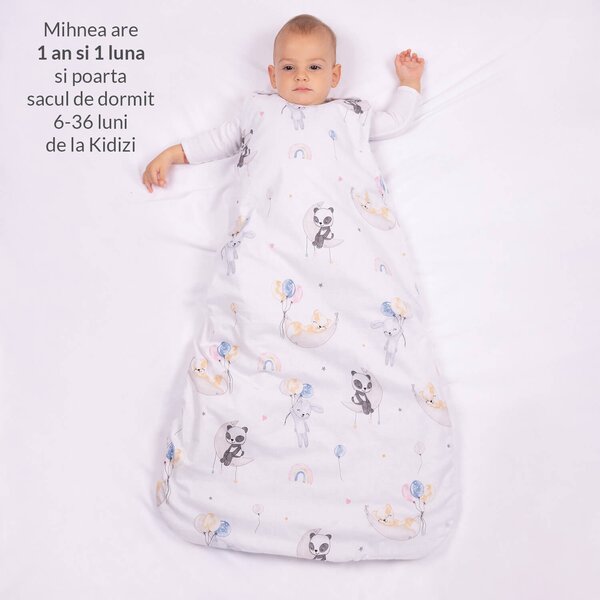 Sac de dormit copii reglabil 6-36 luni Kidizi Minnie, 1 tog