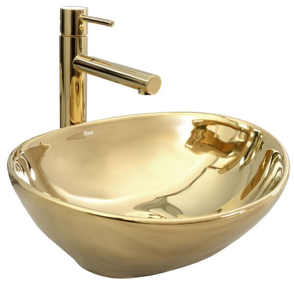 Lavoar pentru blat Rea Sofia Gold