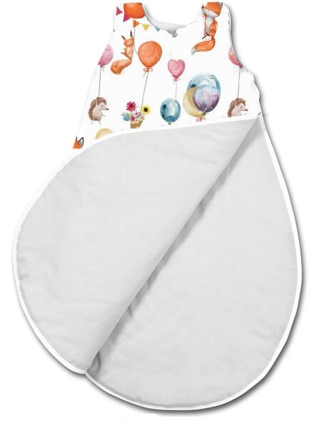 Sac de dormit copii 3-18 luni Kidizi Baloon Friends, 0.5 tog