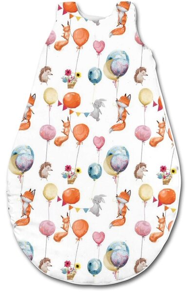 Sac de dormit copii 3-18 luni Kidizi Baloon Friends, 0.5 tog