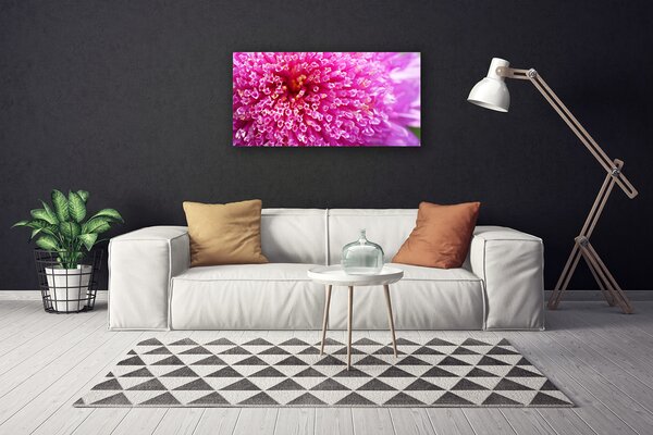 Tablou pe panza canvas Florale flori roz