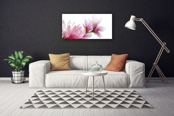 Tablou pe panza canvas Magnolia Blossoms Floral roz