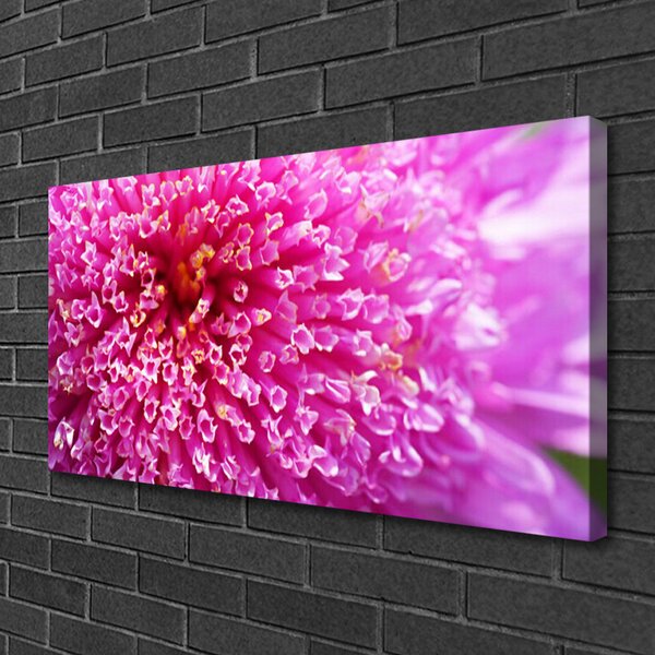 Tablou pe panza canvas Florale flori roz