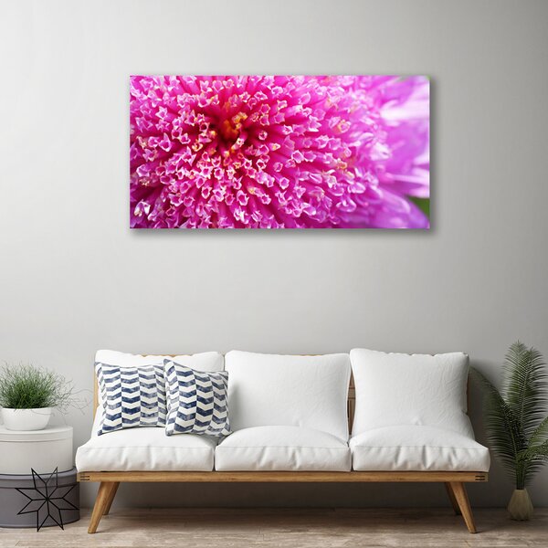 Tablou pe panza canvas Florale flori roz