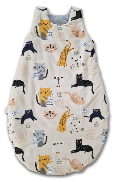 Sac de dormit copii 3-18 luni Kidizi Kitten Love, 1 tog