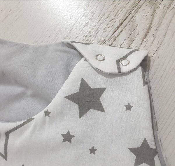 Sac de dormit copii 3-18 luni Kidizi Blue Rainbow, 0.5 tog