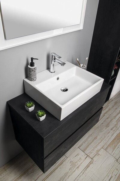 Isvea Purity lavoar 50x42 cm dreptunghiular clasică alb luciu 10PL50050