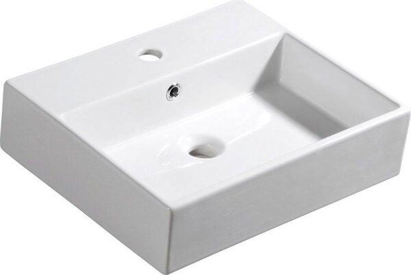 Isvea Purity lavoar 50x42 cm dreptunghiular clasică alb luciu 10PL50050