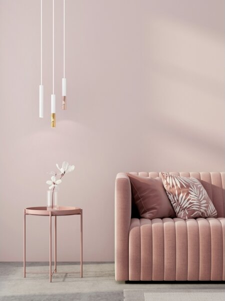 Open Design OR80841 - Lustră SLIMI suspendată pe cablu, 1xG9/3,5W/230V, alb/auriu