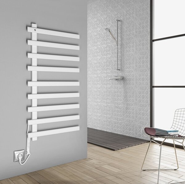 Sapho Elcor încălzitor electric 92x48 cm alb EB450