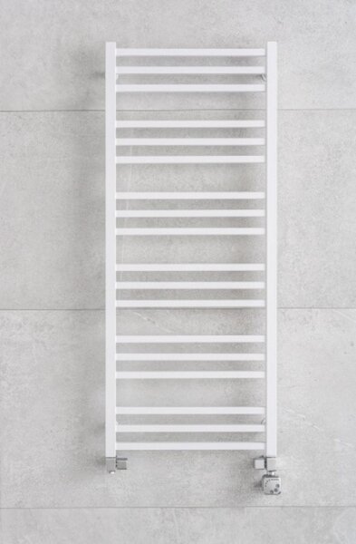P.M.H. Avento calorifer de baie decorativ 121x60 cm alb AV4W