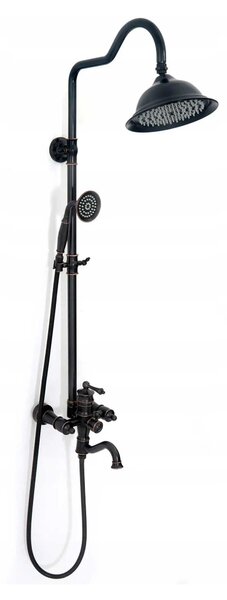 Set de dus cu scurgere Rea Vintage negru