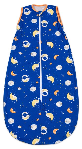 Sac dormit copii de vara 0-18 luni Kidizi Space Cats, 80 cm, 0.5 tog