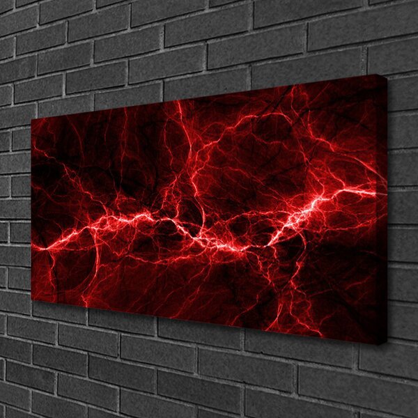 Tablou pe panza canvas Abstract Art Red