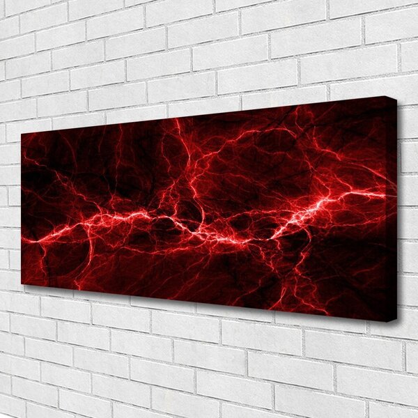 Tablou pe panza canvas Abstract Art Red