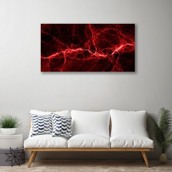 Tablou pe panza canvas Abstract Art Red
