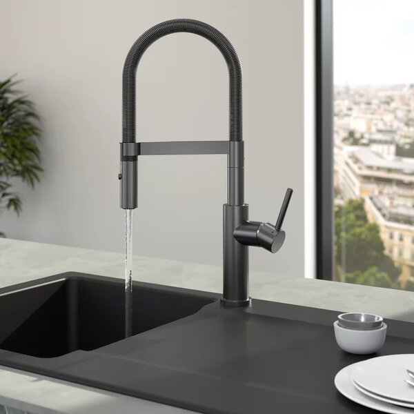 Villeroy & Boch Steel Expert 2.0 baterie bucătărie pe picior antracit 92800005